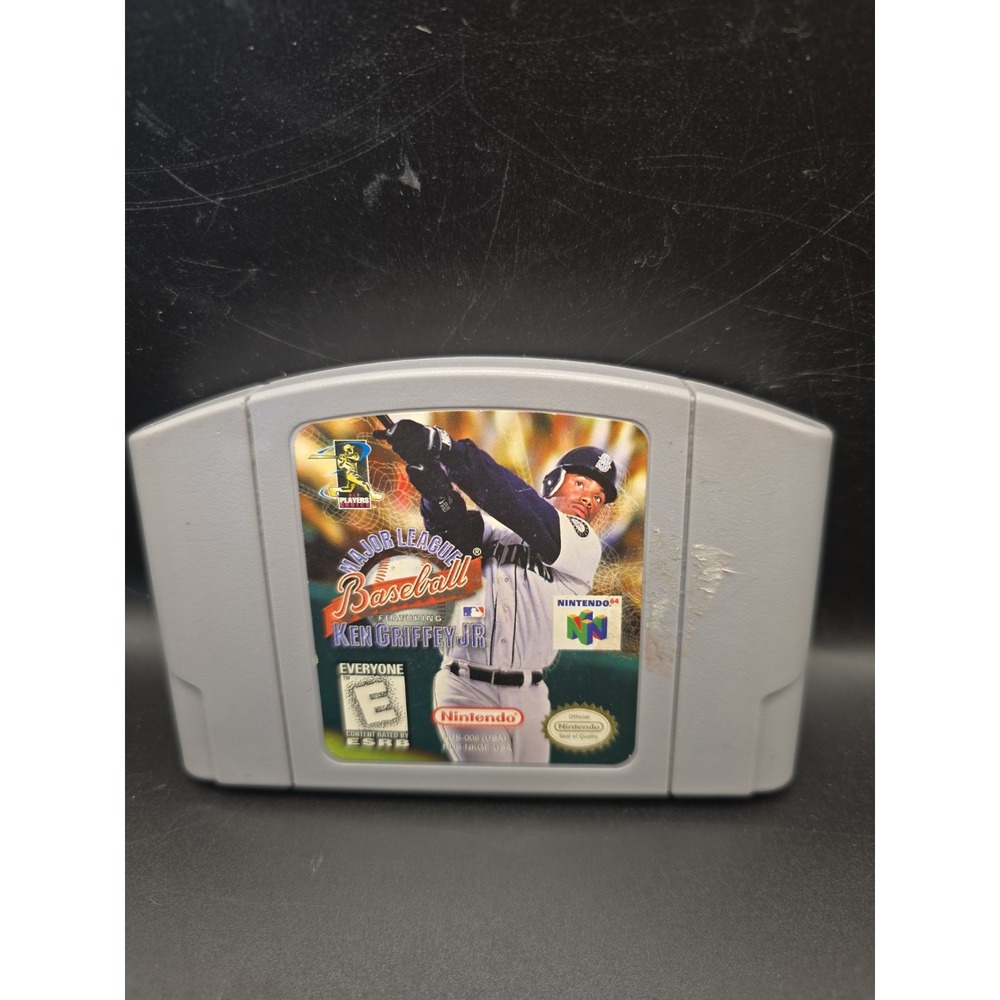 Major League Baseball Featuring Ken Griffey Jr. (Nintendo 64, 1998) (Game Only)